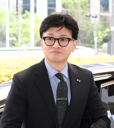 법무부 장관 시절의 한동훈