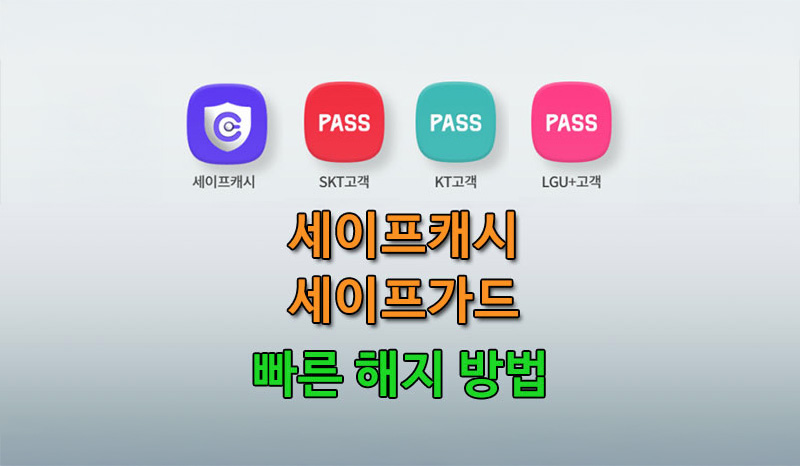 세이프캐시-세이프가드-해지