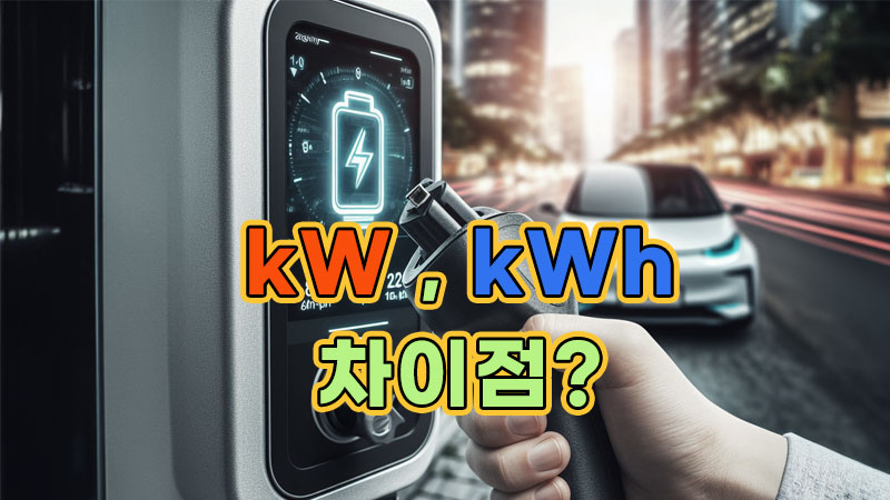 kW-와-kWh-의 -차이점