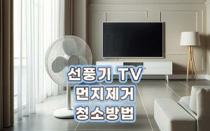 선풍기-텔레비전-모니터--먼지제거-청소방법_01
