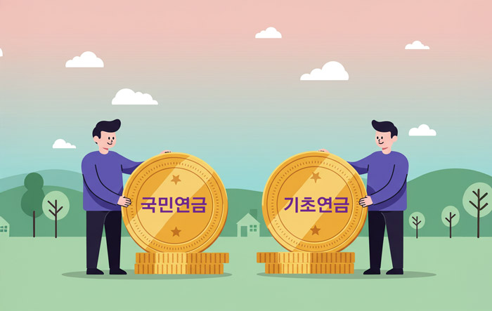 국민연금과-기초연금-비교