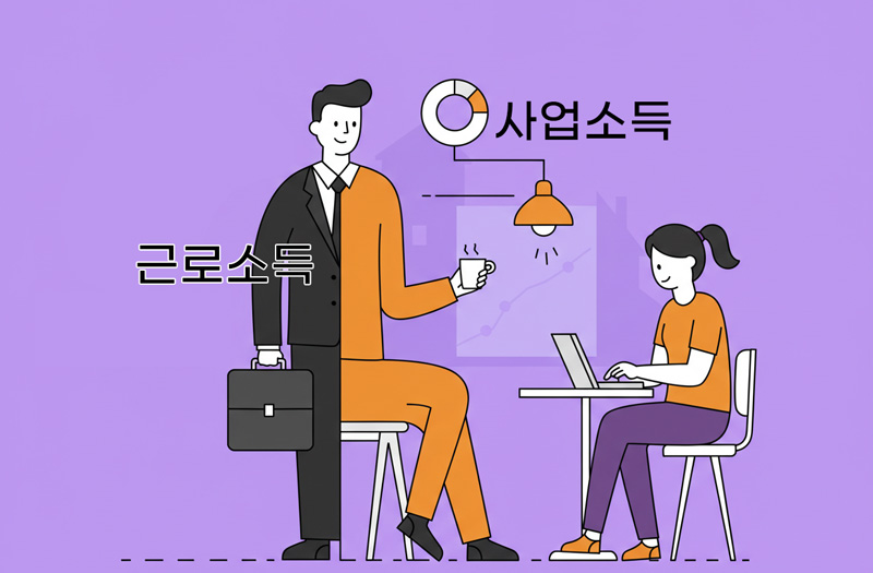 근로소득-사업소득-함께-세금-신고