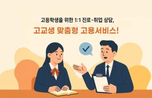 고교생-맞춤형-고용서비스