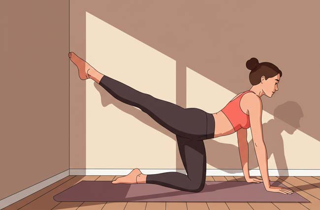 종아리-알-빼는-스트레칭