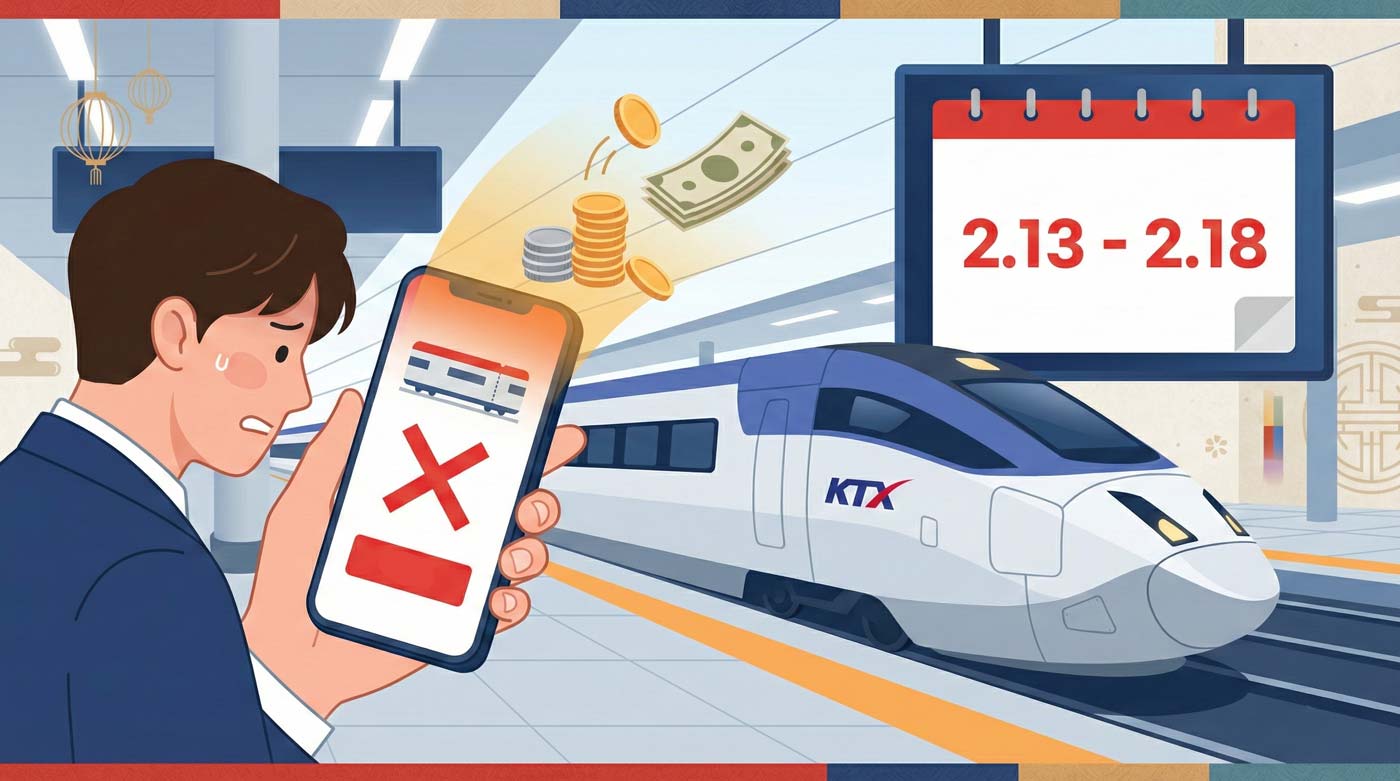 기차표-환불-위약금-2배-최소표-예매