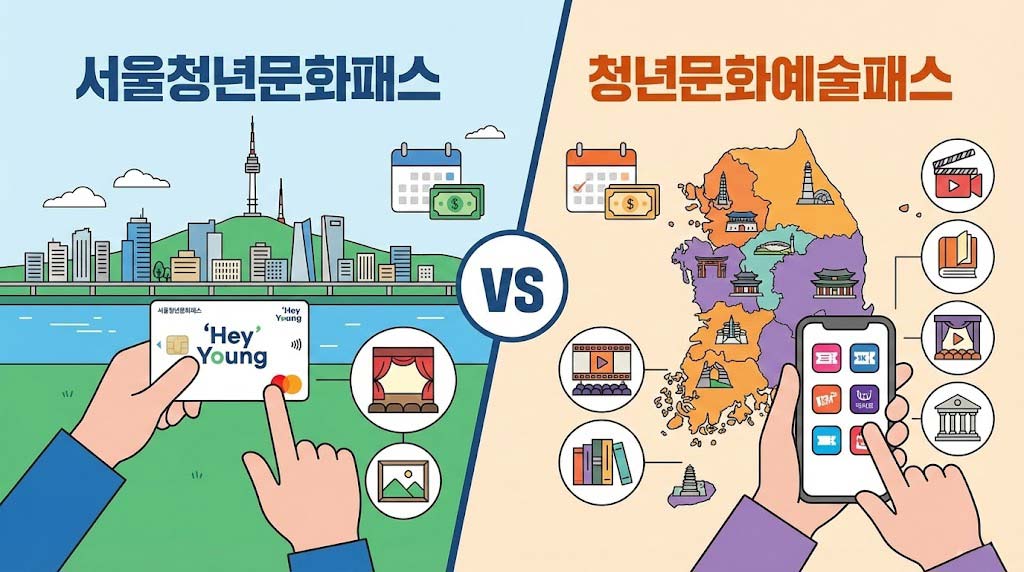 서울청년문화패스-vs-정부-청년문화예술패스