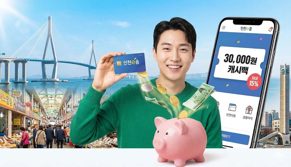 인천e음카드-10%-캐시백-한도-활용