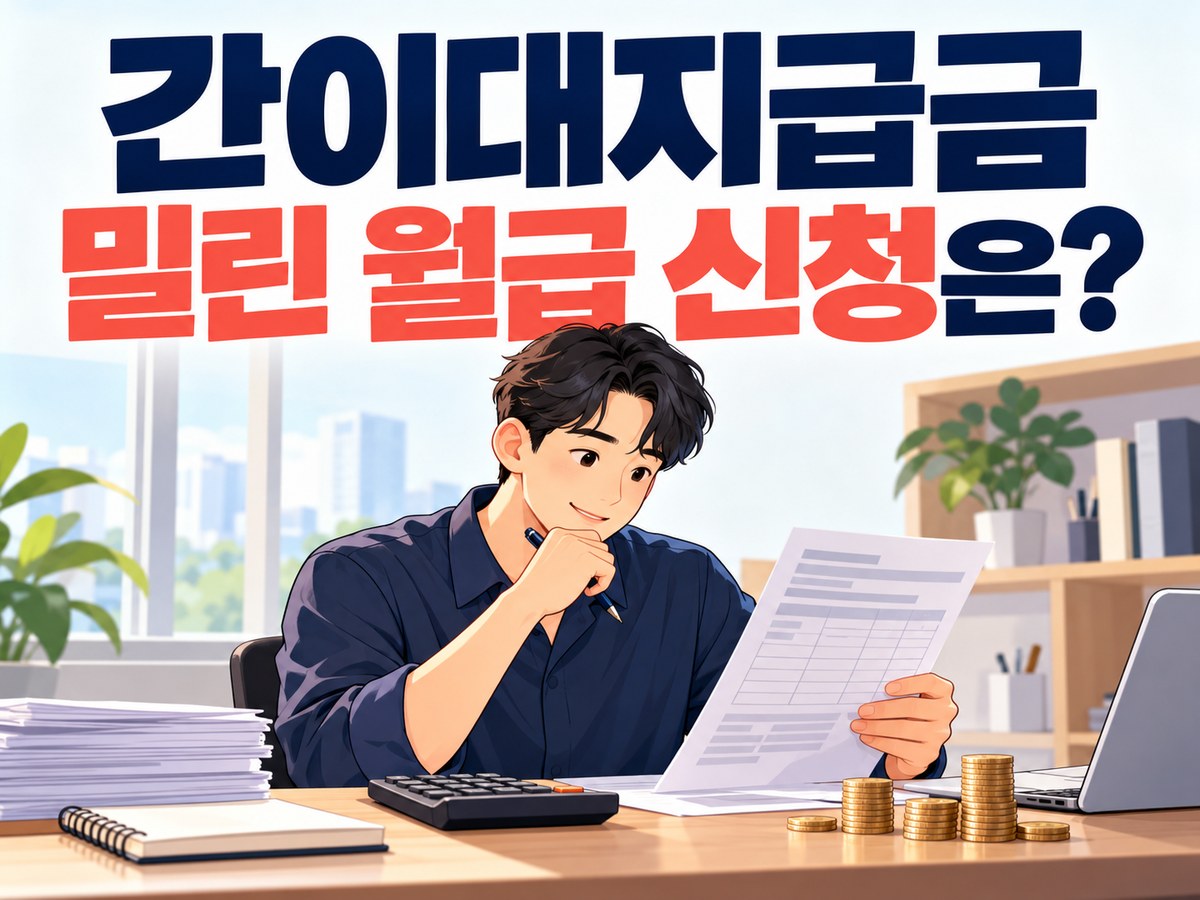 밀린 월급의 간이대지급금 신청을 안내하는 썸네일