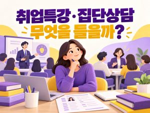 고용24 취업특강과 집단상담, 이력서·면접 준비에 어떤 과정이 맞을까?