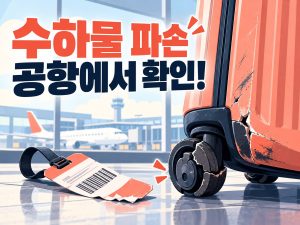 수하물 파손, 집에 와서 알았다면? 신고기한·사진·보상 확인법 안내 썸네일