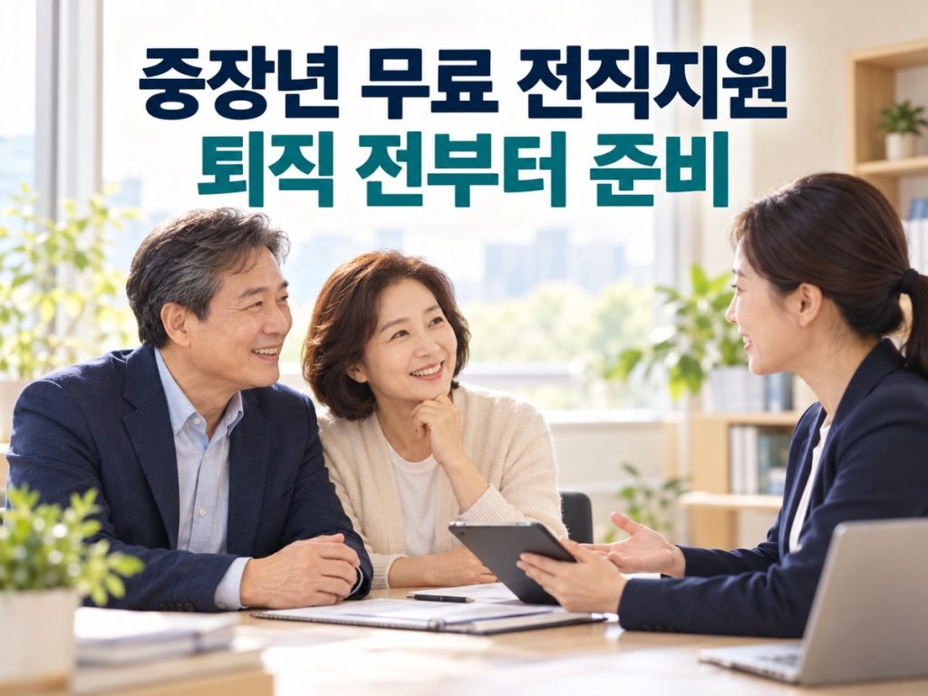 중장년내일센터 무료 전직지원, 40세 이상 신청 순서와 상담 준비